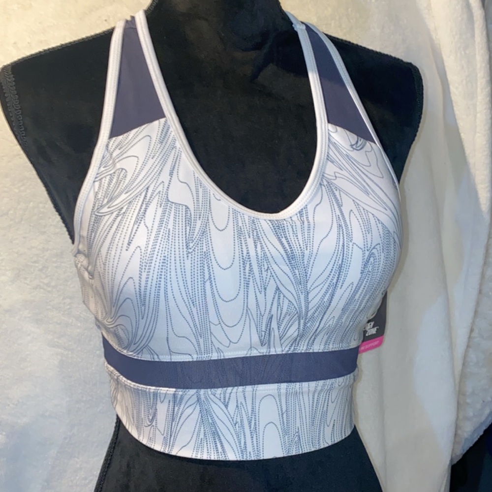White Sports Bra